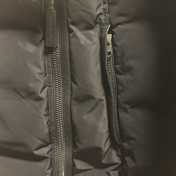 Sleek and Stylish Black Mackage Down Jacket (Size XS) - Picture 3 of 6